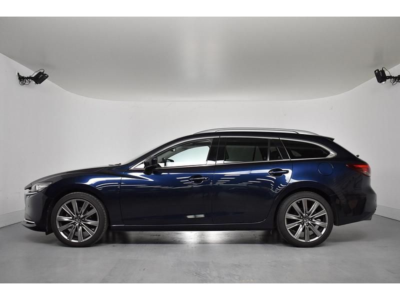 Occasion Mazda 6 Luxury 195 PK (143 kW) 2019 Blauw Stationwagen