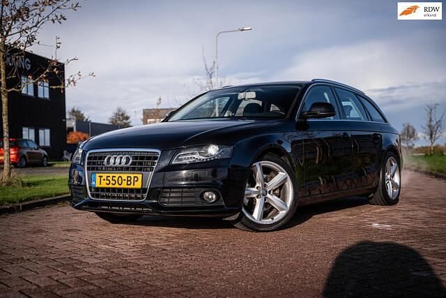 Zwart Gebruikt 2008 Audi A4 S-Line Stationwagen | € 5.400 (Goede deal) - Afbeelding 1/4
