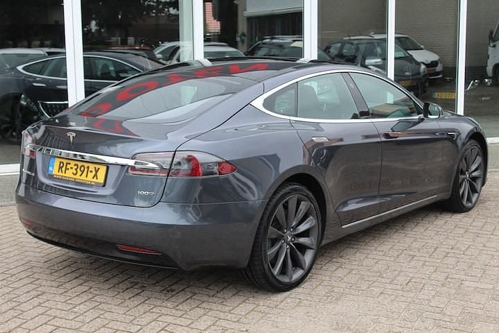 Occasion Tesla Model S 450 kW (613 PK) 2017 Grijs (metallic) Hatchback