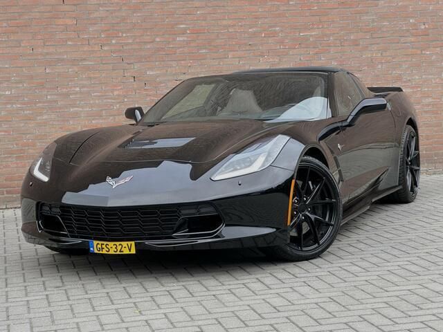 Zwart Gebruikt 2014 Chevrolet Corvette Stingray Coupé | € 68.995 - Afbeelding 1/4