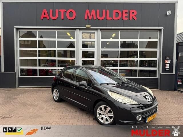 Zwart Gebruikt 2007 Peugeot 207 Hatchback | € 2.675 (Iets duurder) - Afbeelding 1/4