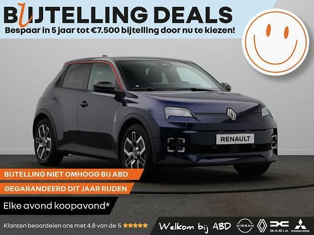 Blauw Nieuw 2025 Renault R5 Komfort Hatchback | € 34.090 (Eerlijke prijs) - Afbeelding 1/3