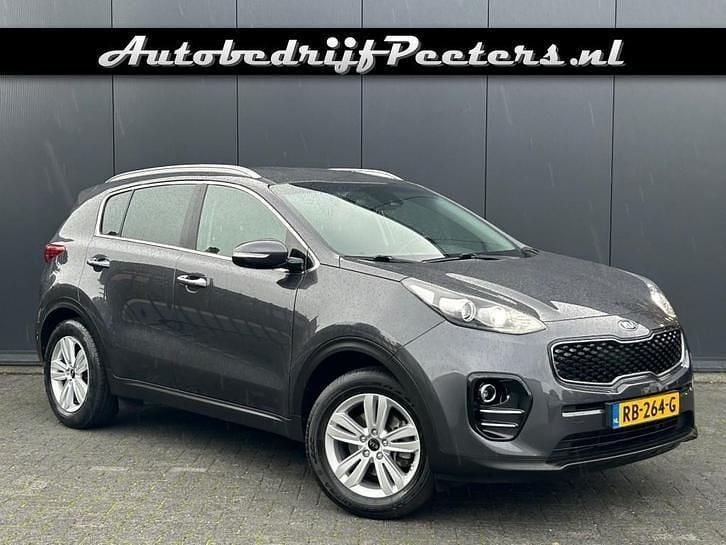 Grijs Occasion 2017 Kia Sportage SUV | € 17.950 (Eerlijke prijs) - Afbeelding 1/4