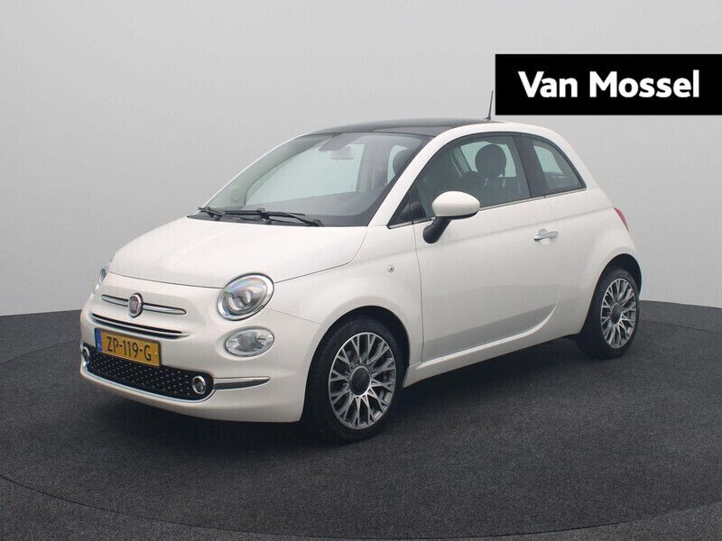 Wit Gebruikt 2019 Fiat 500 Collezione Hatchback | € 10.900 (Eerlijke prijs) - Afbeelding 1/4