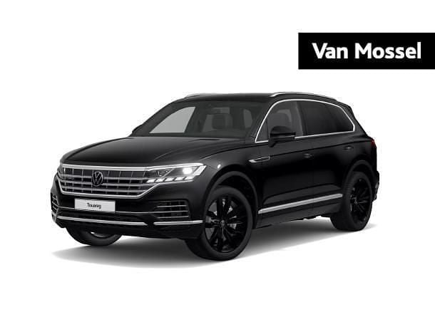 Zwart Gebruikt 2022 VW Touareg Elegance SUV | € 54.900 (Eerlijke prijs) - Afbeelding 1/4