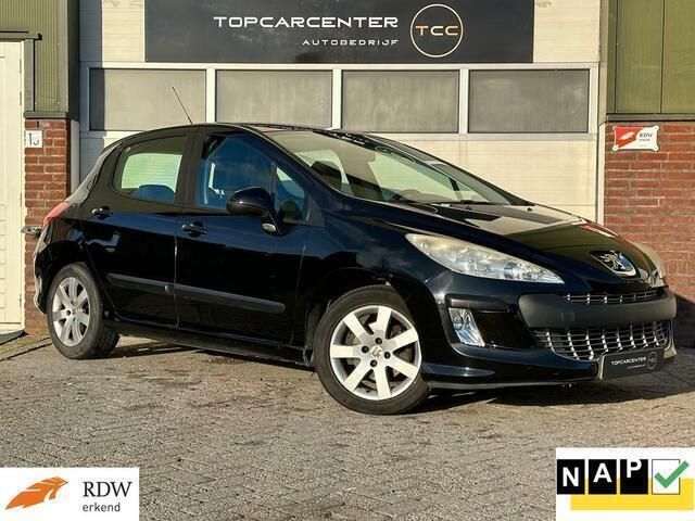 Zwart Gebruikt 2007 Peugeot 308 Hatchback | € 2.799 (Eerlijke prijs) - Afbeelding 1/4