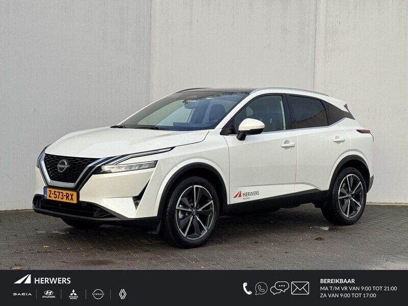 Wit Gebruikt 2024 Nissan Qashqai Tekna SUV | € 31.485 (Super prijs) - Afbeelding 1/4