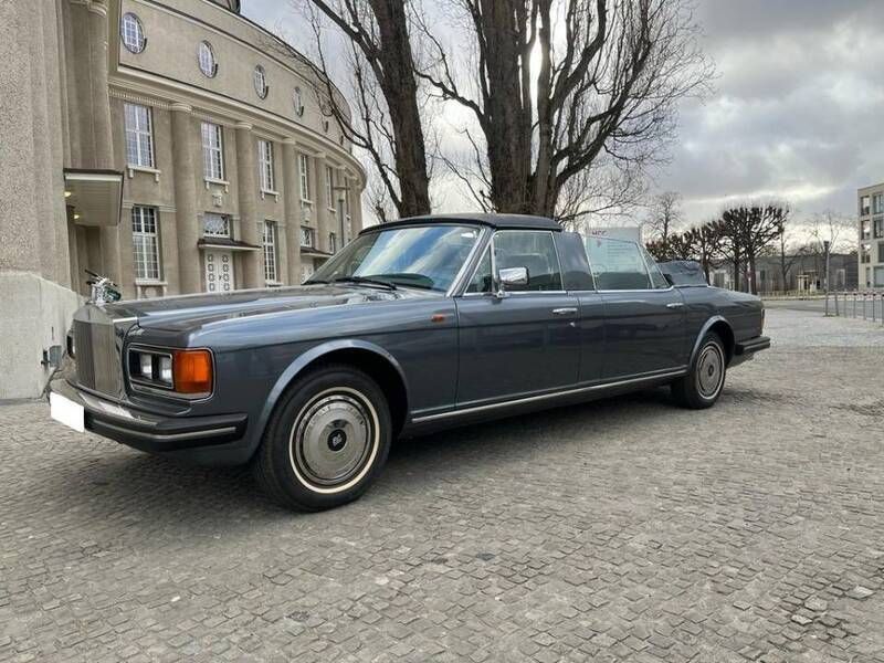 Grijsanthracite Gebruikt 1987 Rolls Royce Silver Spur Cabriolet | € 79.000 - Afbeelding 1/4