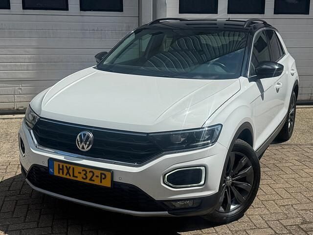 Wit Gebruikt 2018 VW T-Roc Sport SUV | € 21.500 (Goede deal) - Afbeelding 1/4