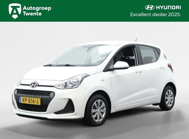 Wit Gebruikt 2018 Hyundai i10 Comfort Hatchback | € 10.845 (Eerlijke prijs) - Afbeelding 1/4