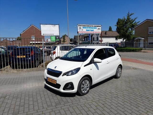 Wit Gebruikt 2016 Peugeot 108 Hatchback | € 5.295 (Eerlijke prijs) - Afbeelding 1/4