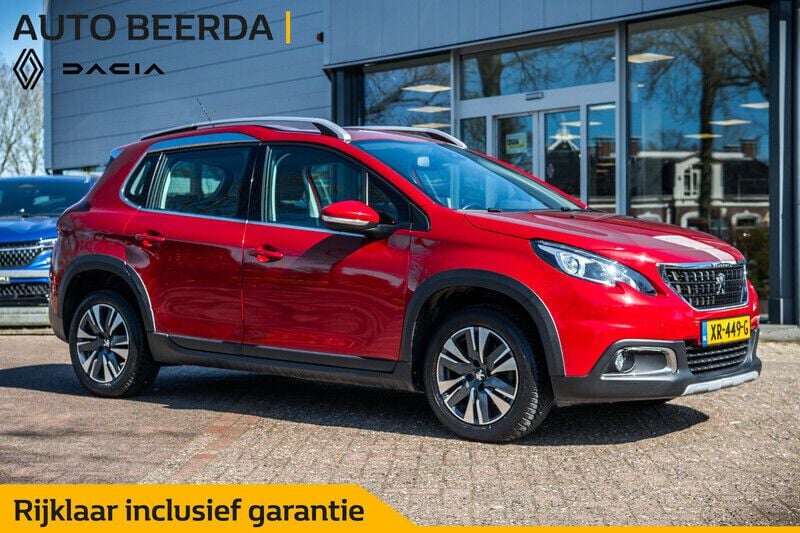 Rood Gebruikt 2019 Peugeot 2008 Allure SUV | € 15.550 (Goede deal) - Afbeelding 1/4