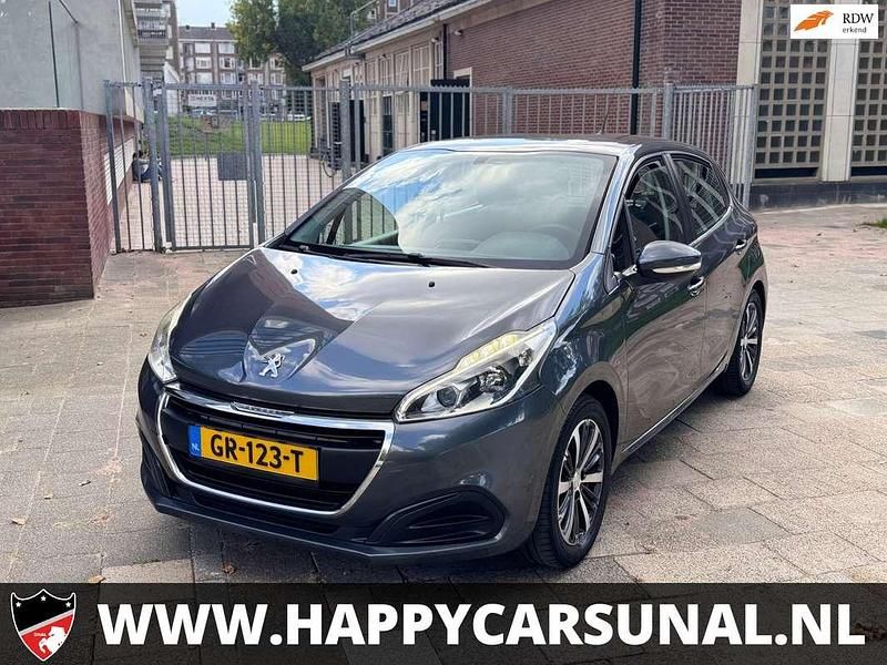 Grijs Gebruikt 2015 Peugeot 208 Active Hatchback | € 4.950 (Eerlijke prijs) - Afbeelding 1/4
