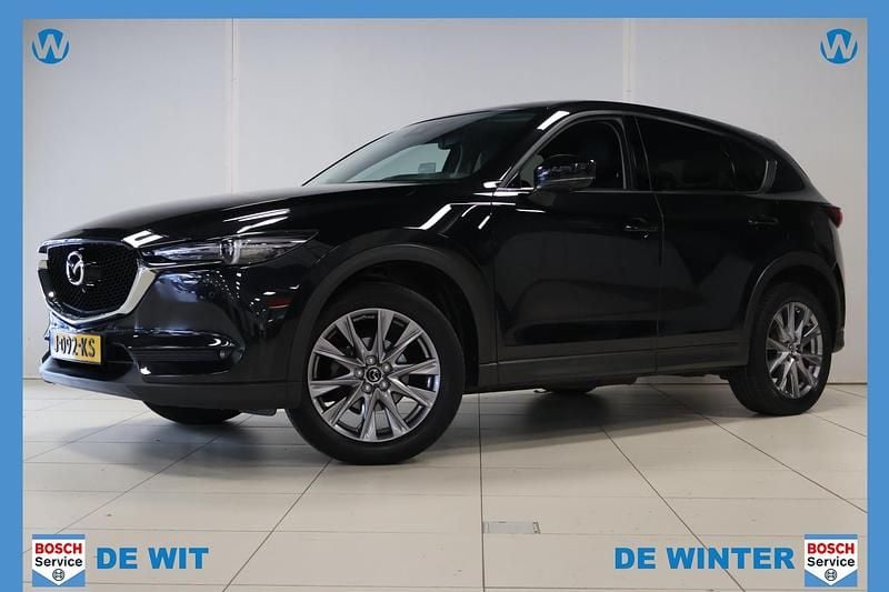 Zwart Gebruikt 2019 Mazda CX-5 Luxury SUV | € 28.745 (Eerlijke prijs) - Afbeelding 1/4