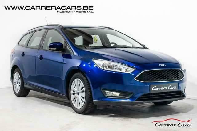 Blauw Gebruikt 2017 Ford Focus Stationwagen | € 7.990 (Goede deal) - Afbeelding 1/4