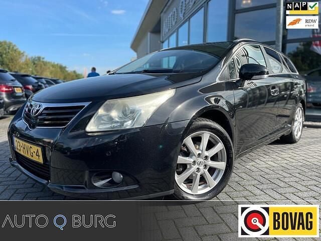Zwart Gebruikt 2009 Toyota Avensis Business Edition Stationwagen | € 6.950 (Eerlijke prijs) - Afbeelding 1/4