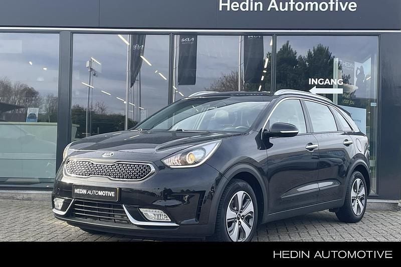 Zwart Gebruikt 2017 Kia Niro First Edition SUV | € 16.945 (Eerlijke prijs) - Afbeelding 1/3