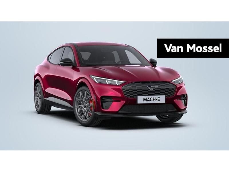 Rood Nieuw 2025 Ford Mustang Mach-E GT SUV | € 68.400 (Eerlijke prijs) - Afbeelding 1/4