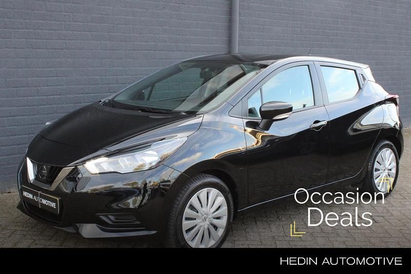 Zwart Occasion 2022 Nissan Micra Acenta Hatchback | € 12.295 (Eerlijke prijs) - Afbeelding 1/4