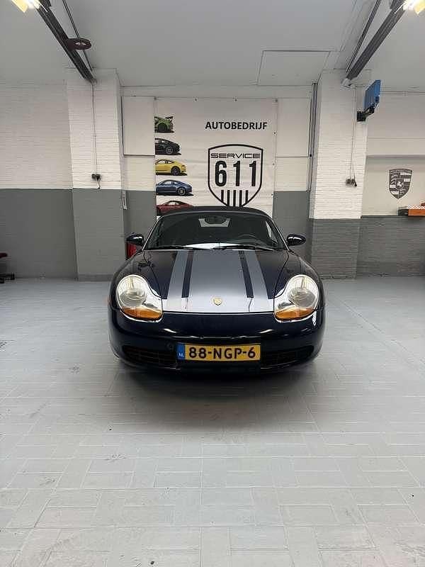 Occasion Porsche Boxster 204 PK (150 kW) 1998 Blauw Cabriolet