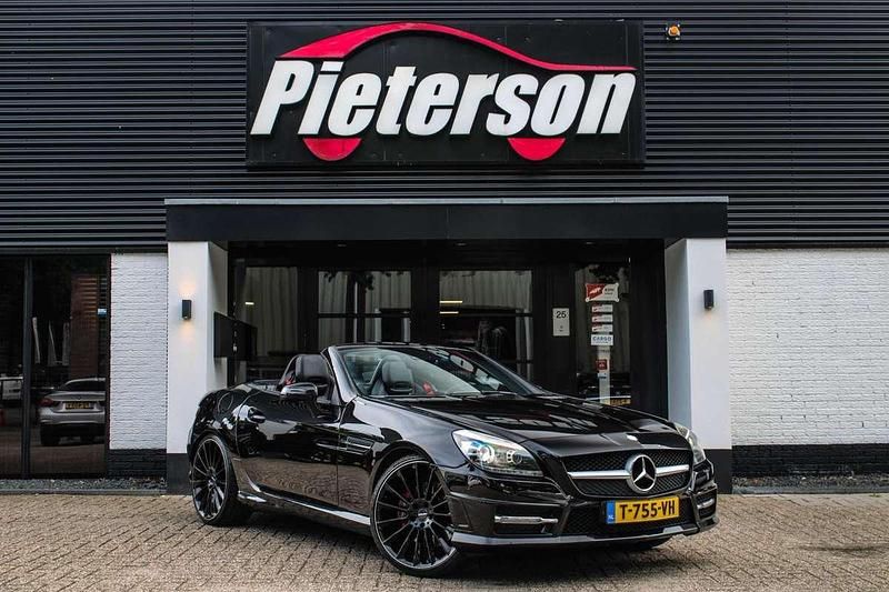 Zwart Gebruikt 2011 Mercedes SLK350 Edition 1 Cabriolet | € 22.999 (Eerlijke prijs) - Afbeelding 1/4