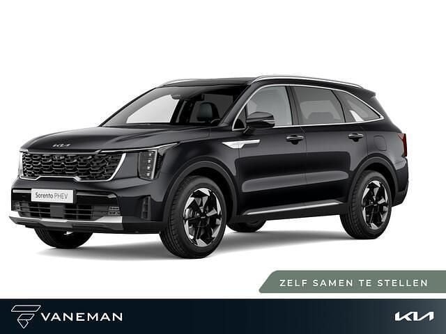 Zwart Nieuw 2025 Kia Sorento SUV | € 54.195 (Super prijs) - Afbeelding 1/1