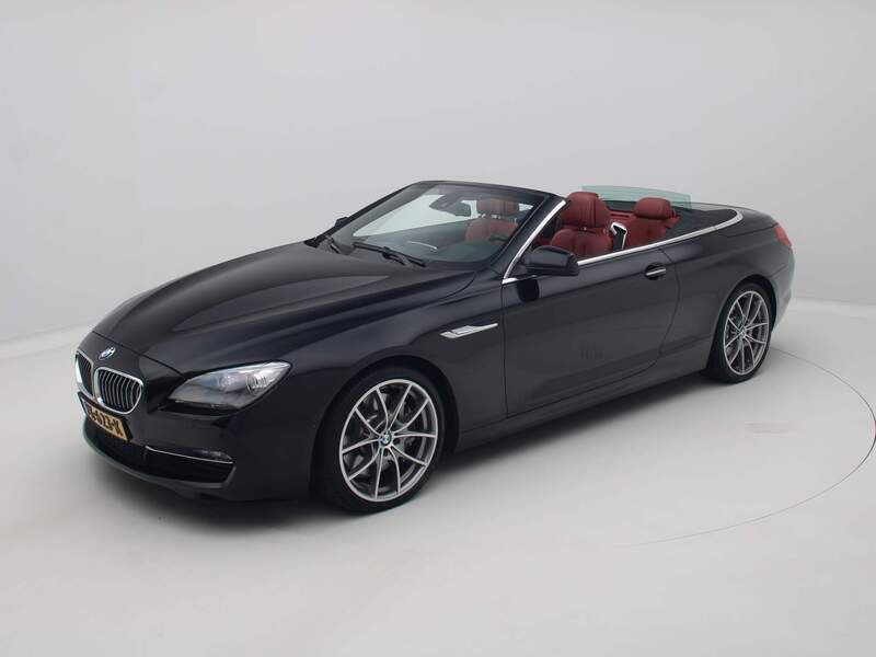 Zwart Gebruikt 2017 BMW 650 Cabriolet Executive Cabriolet | € 27.550 - Afbeelding 1/3