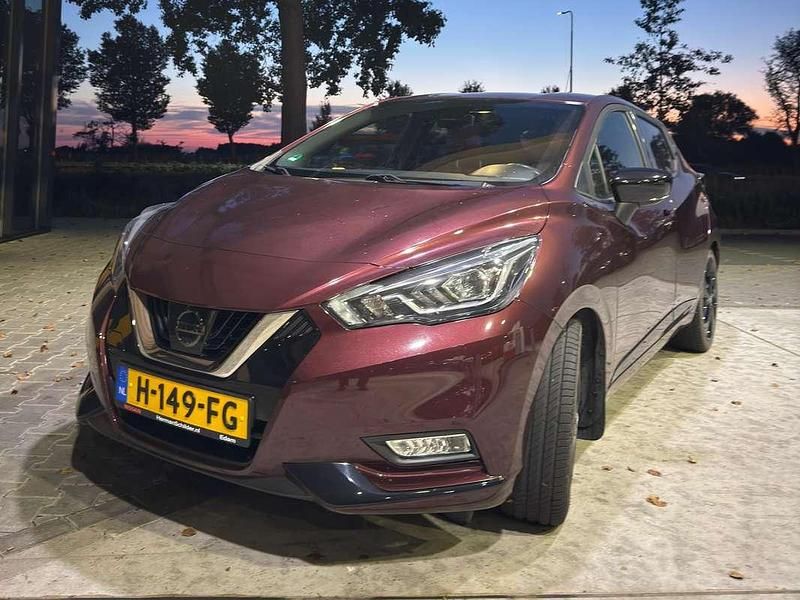 Rood Gebruikt 2020 Nissan Micra Style Edition Hatchback | € 13.999 (Eerlijke prijs) - Afbeelding 1/4
