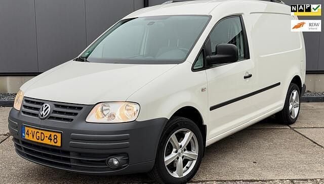 Wit Gebruikt 2010 VW Caddy Maxi MPV | € 6.450 (Super prijs) - Afbeelding 1/4