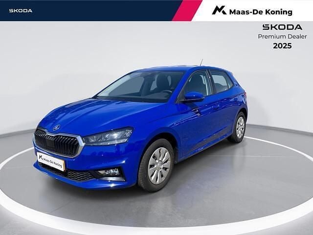 Blauw Gebruikt 2024 Skoda Fabia Selection Hatchback | € 19.880 (Goede deal) - Afbeelding 1/4