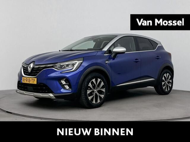 Twotone bleu iron / gris high Gebruikt 2022 Renault Captur Techno SUV | € 19.740 (Eerlijke prijs) - Afbeelding 1/4