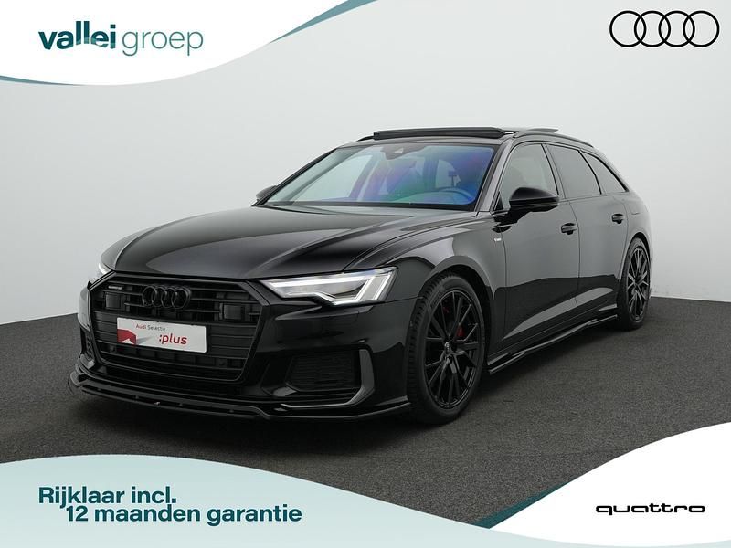 Zwart Gebruikt 2021 Audi A6 Competition Stationwagen | € 43.700 (Eerlijke prijs) - Afbeelding 1/4