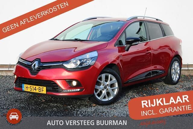Rood Gebruikt 2019 Renault Clio GrandTour LIMITED Stationwagen | € 9.900 (Eerlijke prijs) - Afbeelding 1/4
