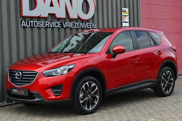 Rood Occasion 2015 Mazda CX-5 Sports-Line SUV | € 18.950 (Eerlijke prijs) - Afbeelding 1/4