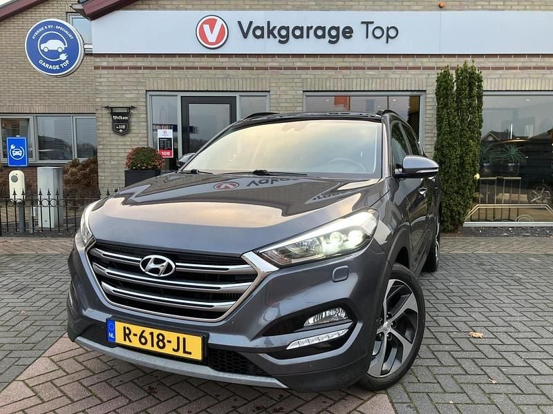 Grijs Occasion 2017 Hyundai Tucson SUV | € 19.500 (Eerlijke prijs) - Afbeelding 1/4