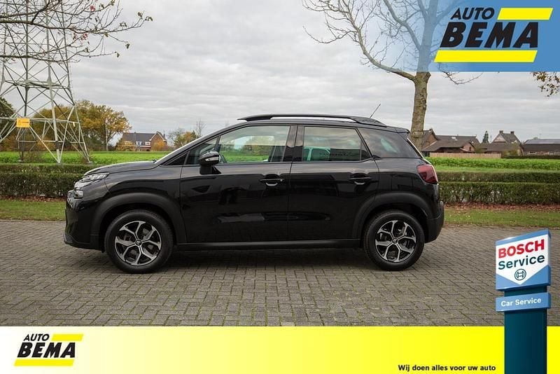Zwart Gebruikt 2024 Citroën C3 Aircross PureTech SUV | € 19.650 (Super prijs) - Afbeelding 1/4