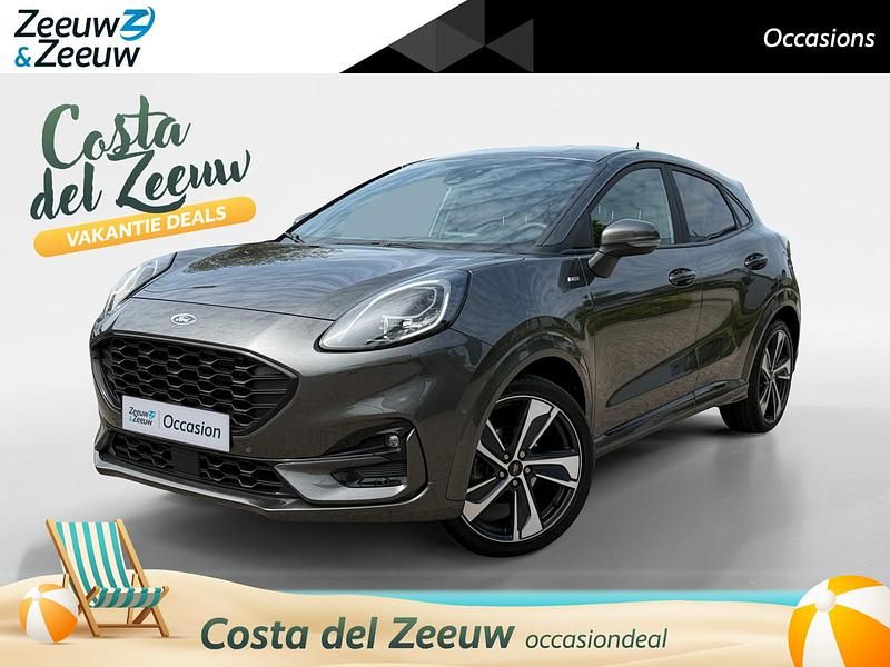 Grijs Gebruikt 2021 Ford Puma Gen-E ST-Line SUV | € 20.725 - Afbeelding 1/4