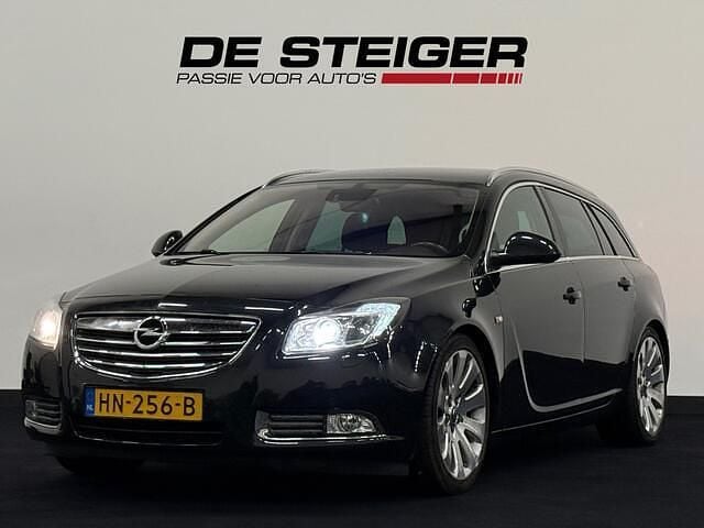 Zwart Gebruikt 2011 Opel Insignia Cosmo Stationwagen | € 2.950 (Super prijs) - Afbeelding 1/4