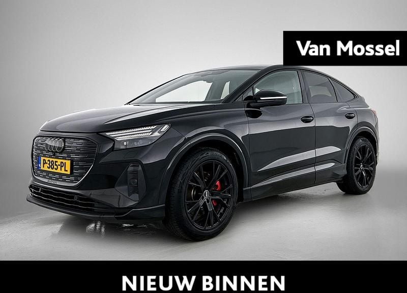 Zwart Gebruikt 2022 Audi Q4 e-tron Advanced SUV | € 26.900 (Super prijs) - Afbeelding 1/4