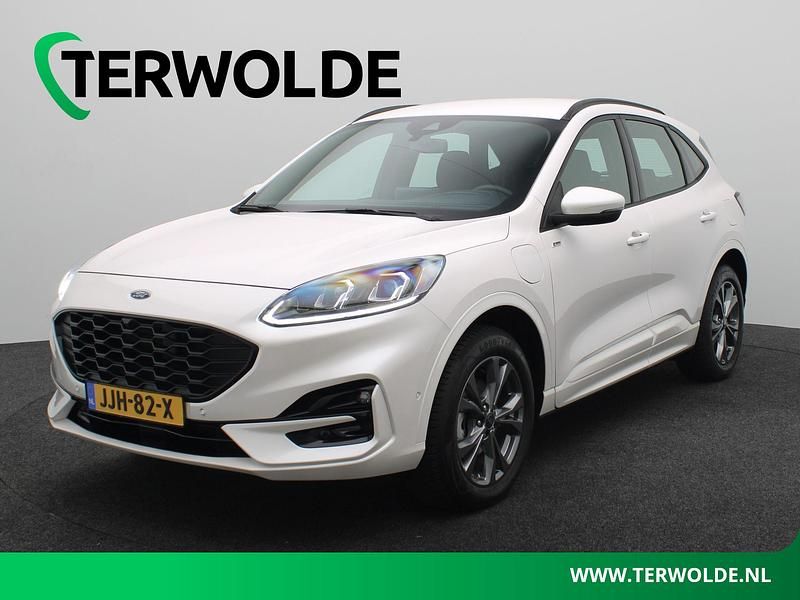 Wit Gebruikt 2023 Ford Kuga ST-Line SUV | € 31.840 (Eerlijke prijs) - Afbeelding 1/4