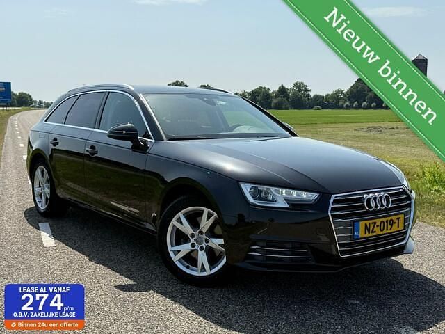 Zwart Gebruikt 2017 Audi A4 Business Stationwagen | € 16.940 (Eerlijke prijs) - Afbeelding 1/4
