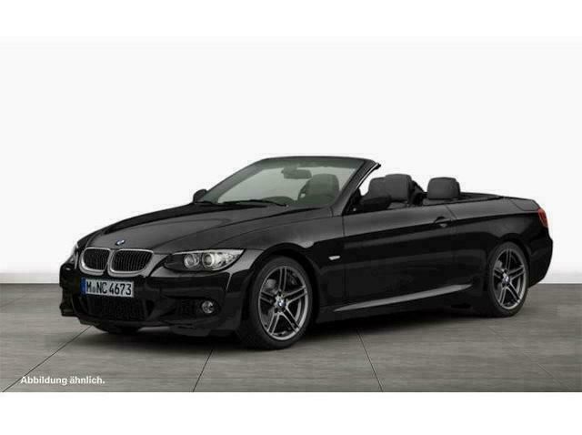 Zwart Gebruikt 2013 BMW 320 Cabriolet Sport Line Cabriolet | € 29.950 - Afbeelding 1/4