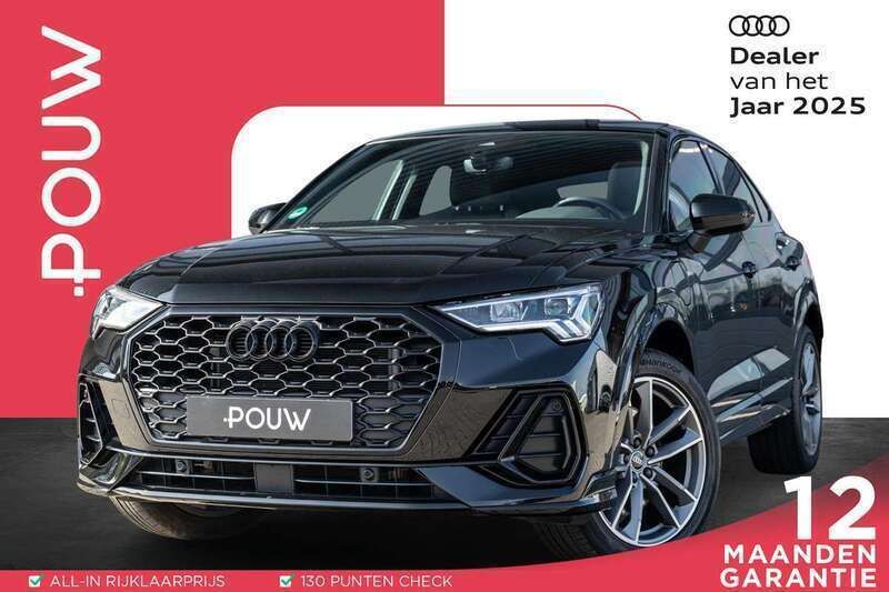 Zwart Gebruikt 2022 Audi Q3 Sportback S-Line SUV | € 46.900 (Duur) - Afbeelding 1/4