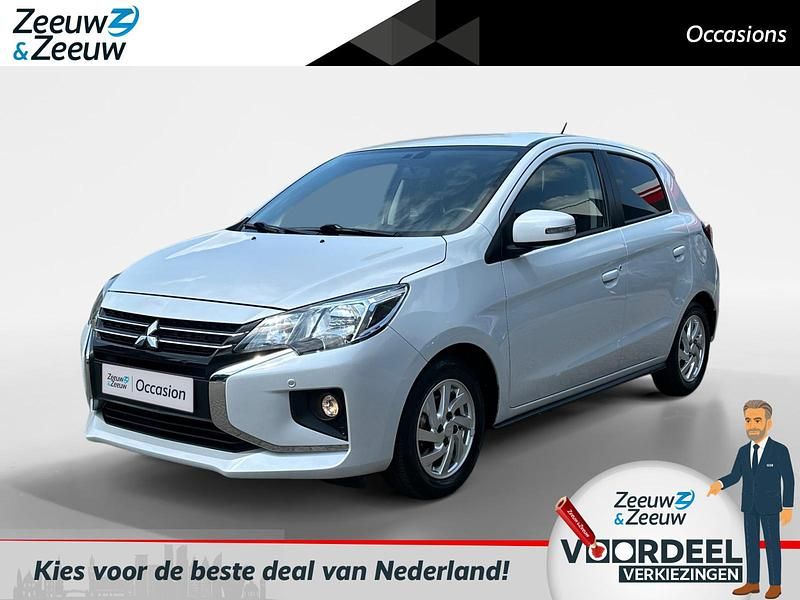 White diamond m Gebruikt 2021 Mitsubishi Space Star Hatchback | € 10.435 (Eerlijke prijs) - Afbeelding 1/4