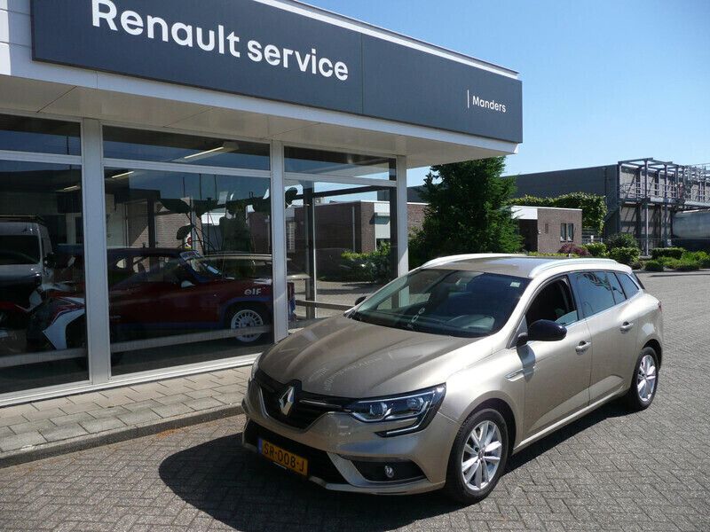 Beige Gebruikt 2018 Renault Mégane GrandTour LIMITED Stationwagen | € 11.745 (Duur) - Afbeelding 1/3