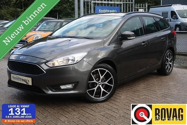 Grijs Gebruikt 2016 Ford Focus Stationwagen | € 7.950 (Goede deal) - Afbeelding 1/4