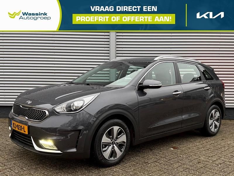 Grijs Occasion 2016 Kia Niro First Edition SUV | € 18.335 (Eerlijke prijs) - Afbeelding 1/4