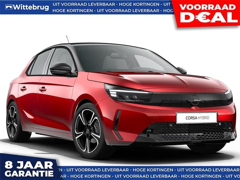 Nieuw Opel Corsa 110 PK (80 kW) 2025 Rood Hatchback