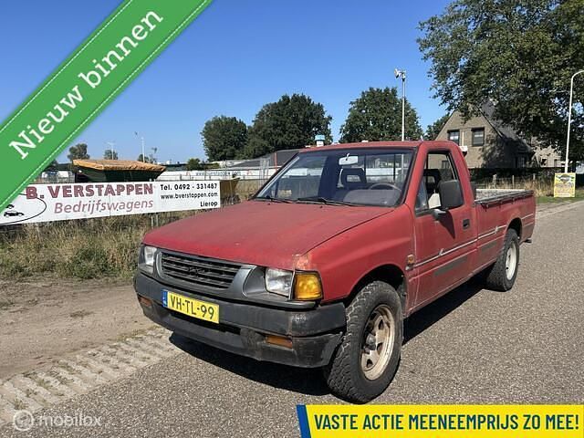 Rood Gebruikt 1988 Opel Campo Pickup | € 2.450 - Afbeelding 1/4