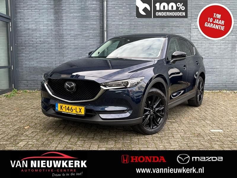 Blauw (metallic) Gebruikt 2021 Mazda CX-5 Sportive SUV | € 26.950 (Goede deal) - Afbeelding 1/4